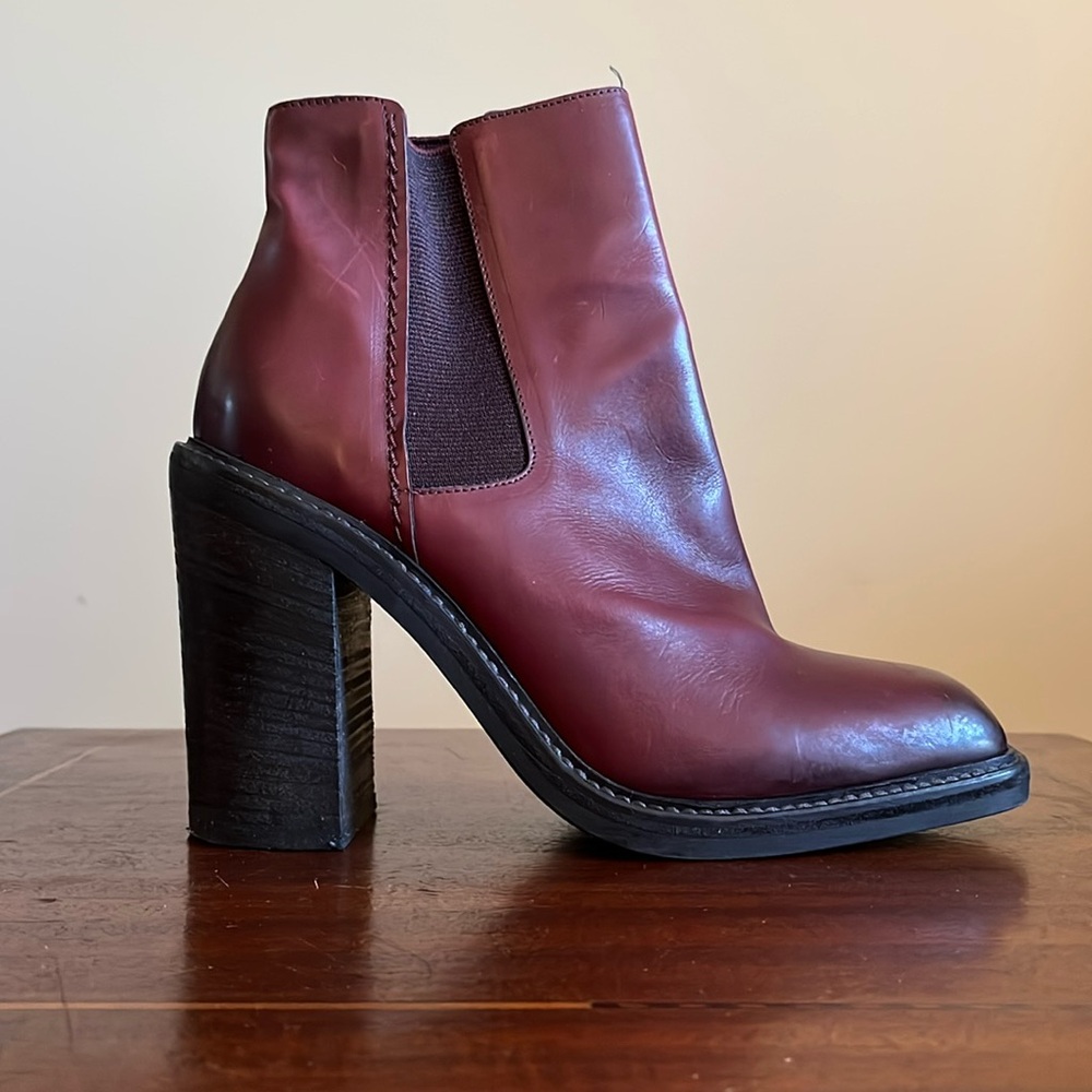 87 Vic Matie - Mohogany Red Boots - 39 EU / 9 US